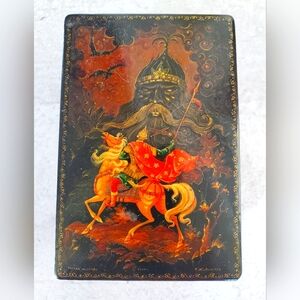 Vintage Collectable Russian Laquer Box